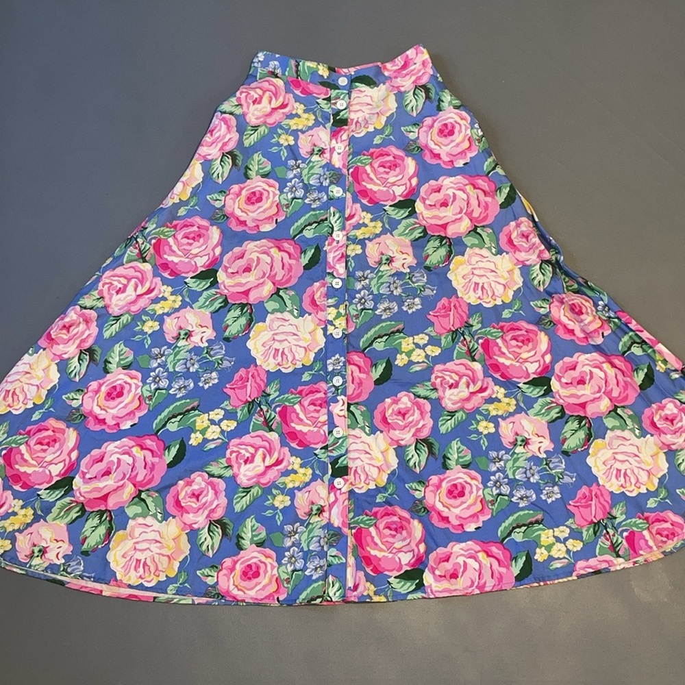 Vintage Bushwacker USA Floral Skirt